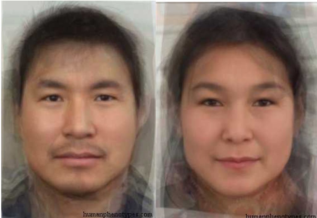 中国人的长相真的有地域差别,听说这是广东人