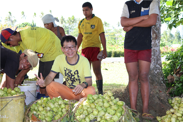 这位惠州人到萨摩亚创业 将果汁卖到全世界