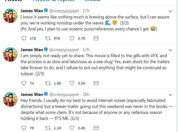 龙格尔曝海王重拍 温子仁追求完美不着急发预告