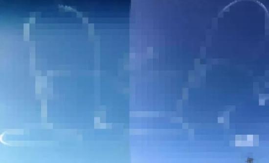 用战机尾迹画男性生殖器图案?美基地称系意外(图)