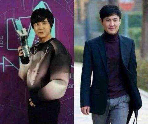 历史性时刻:外国郭达和中国郭达合影了