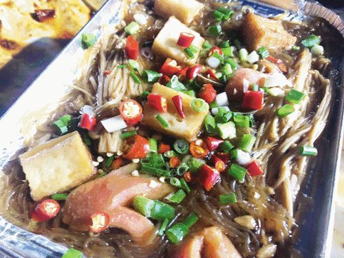 解放路新开一大夜市:烧烤、虾尾、家常菜…送啤酒、凉菜!还有停车