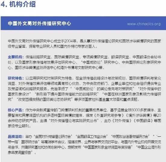 中国国家形象怎么样? 全球调查报告来了