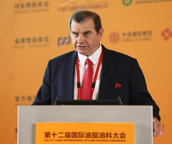 国际油、油籽和油脂协会(FOSFA)CEO 斯图尔特·洛根