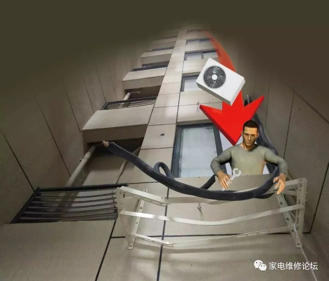 要命!17楼空调外机掉落,砸中13楼安装工,当场身亡!