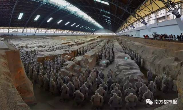 据秦始皇帝陵博物院官网截图。