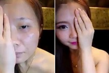 女子半脸妆视频走红网络 化妆素颜判若两人
近日，韩国一位20多岁的女孩在“脸谱”上上传了自己的半脸化妆视频，在不到24小时的时间内引来超过210万次的点击量。网友们纷纷被她妆容和素颜的差异惊呆了。【详细】
社会热图