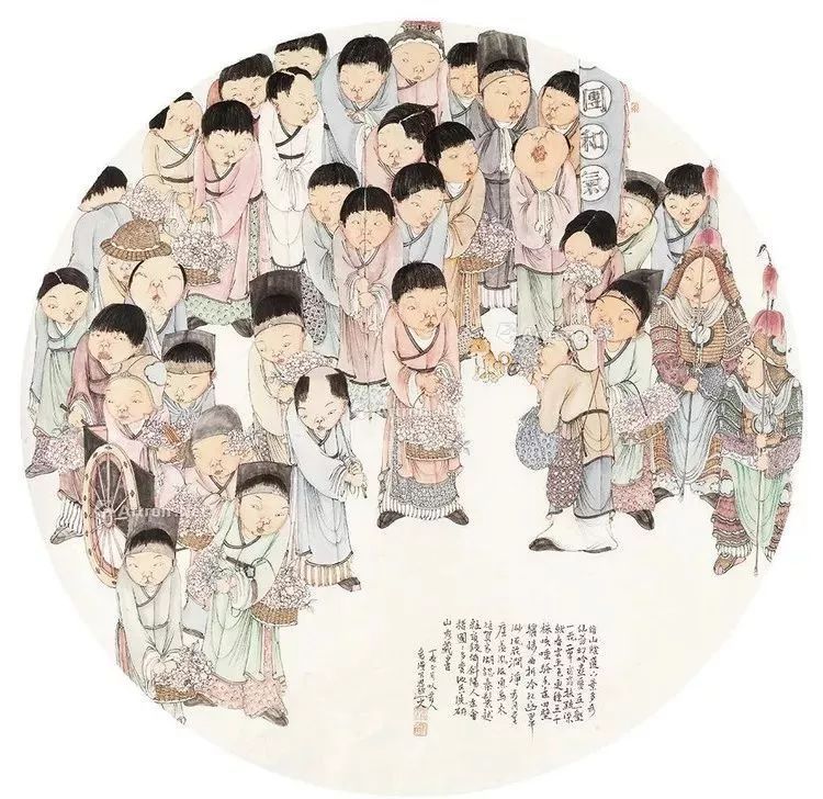 吴浩:以“现代春宫图”著称,通过沉静的绘画体会内心的单纯与纯粹