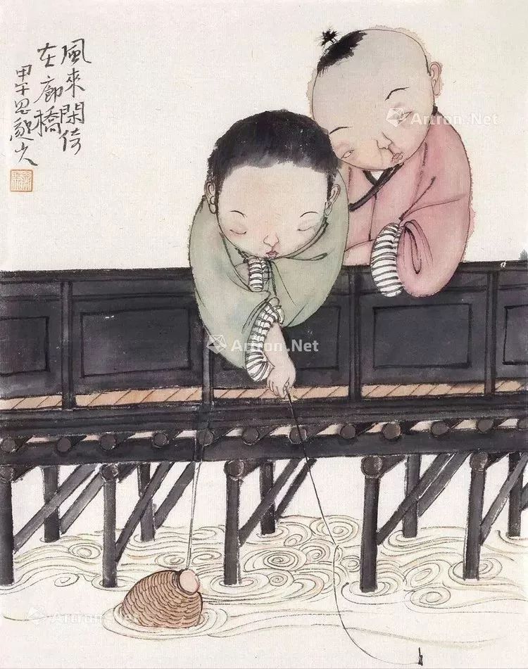 吴浩:以“现代春宫图”著称,通过沉静的绘画体会内心的单纯与纯粹