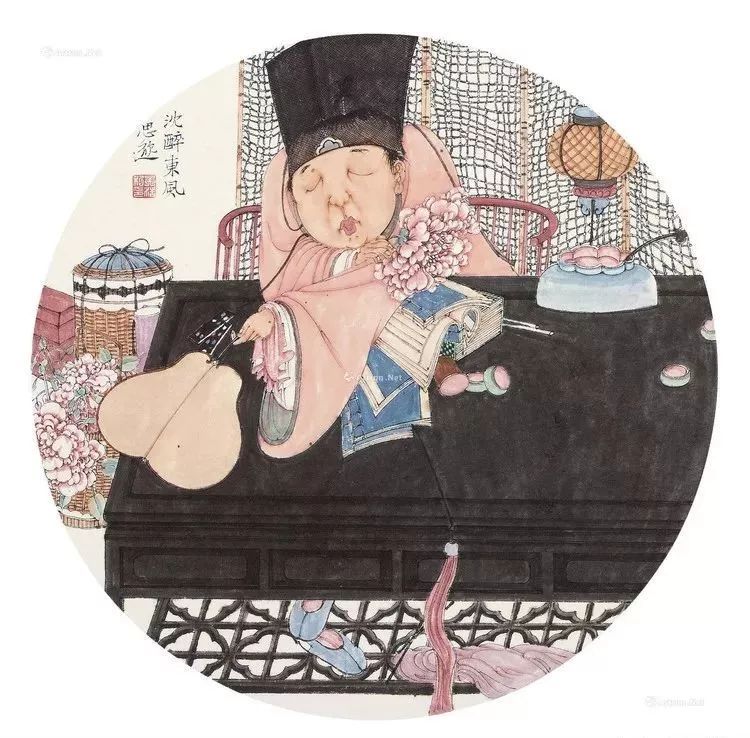 吴浩:以“现代春宫图”著称,通过沉静的绘画体会内心的单纯与纯粹