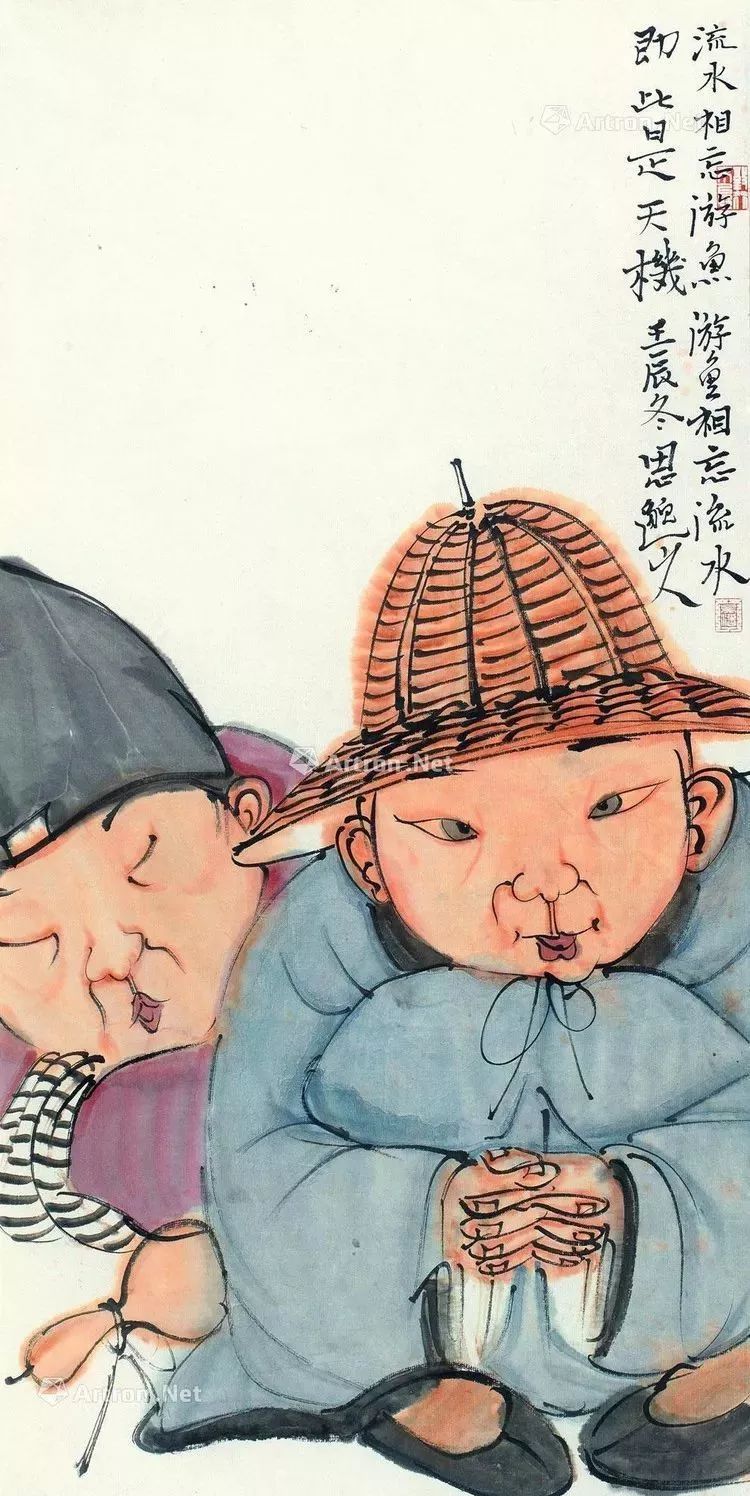 吴浩:以“现代春宫图”著称,通过沉静的绘画体会内心的单纯与纯粹