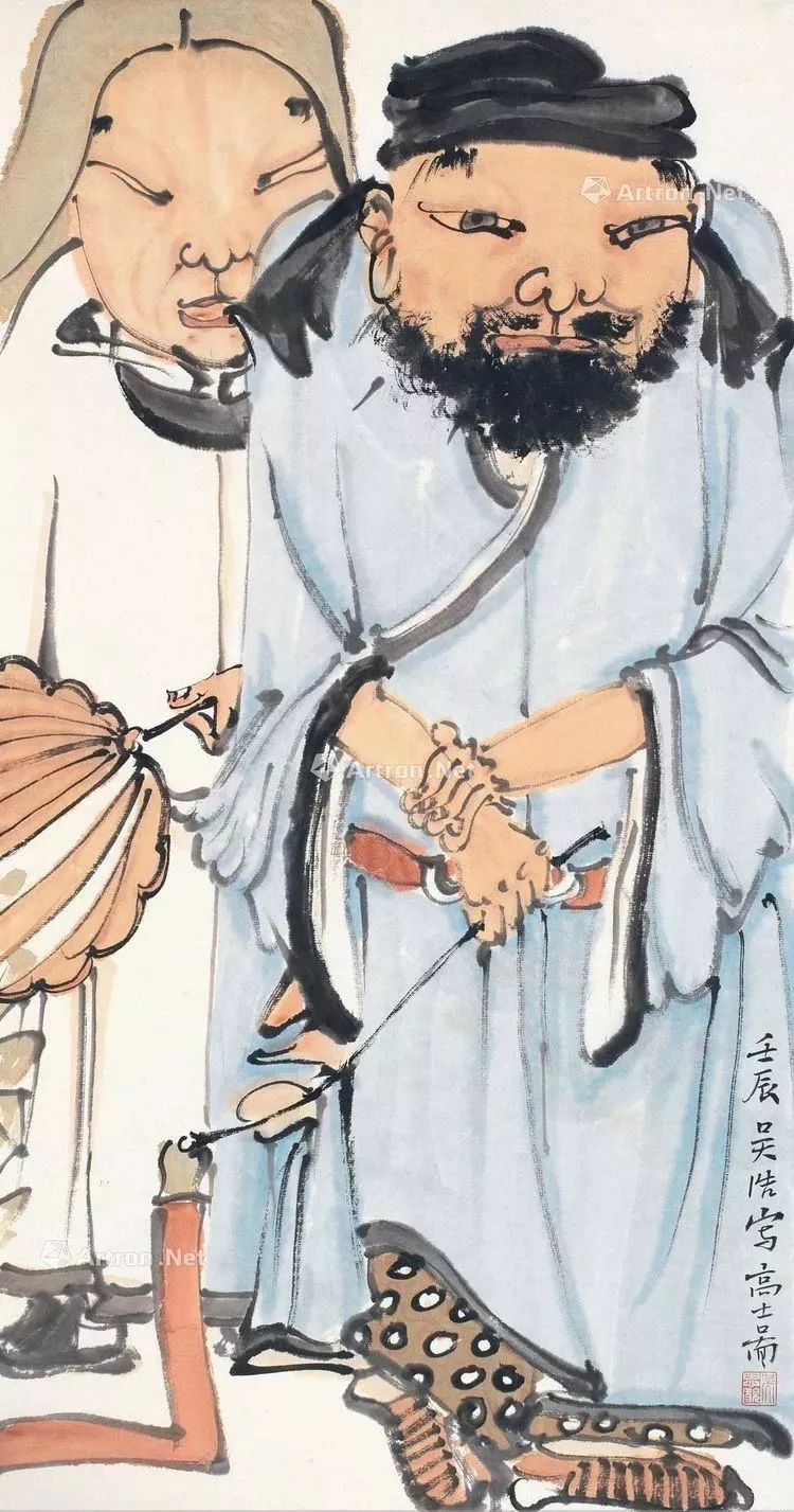 吴浩:以“现代春宫图”著称,通过沉静的绘画体会内心的单纯与纯粹