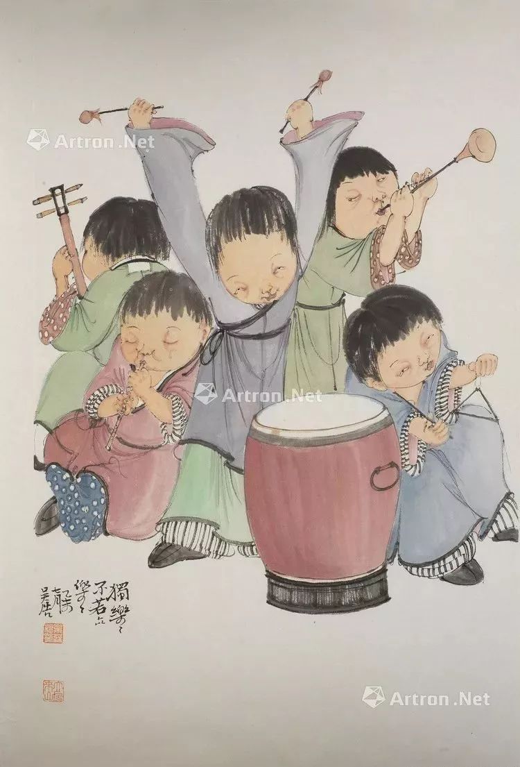 吴浩:以“现代春宫图”著称,通过沉静的绘画体会内心的单纯与纯粹