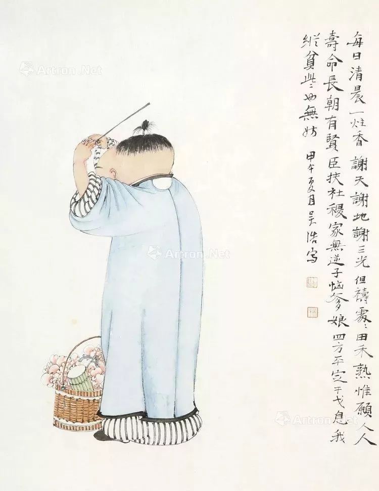 吴浩:以“现代春宫图”著称,通过沉静的绘画体会内心的单纯与纯粹