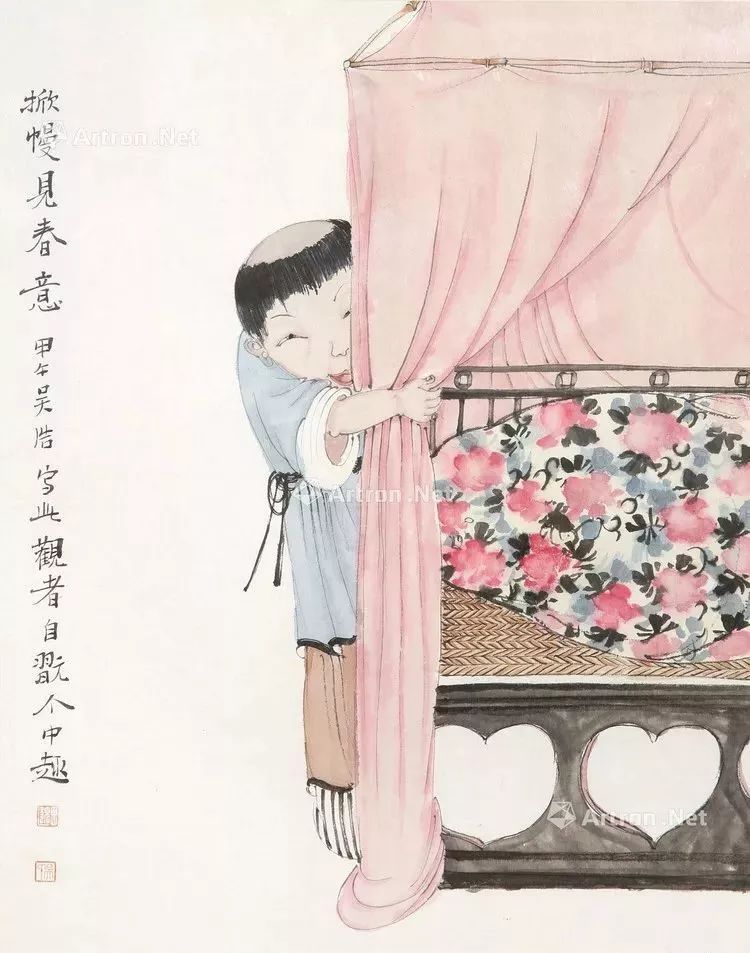 吴浩:以“现代春宫图”著称,通过沉静的绘画体会内心的单纯与纯粹