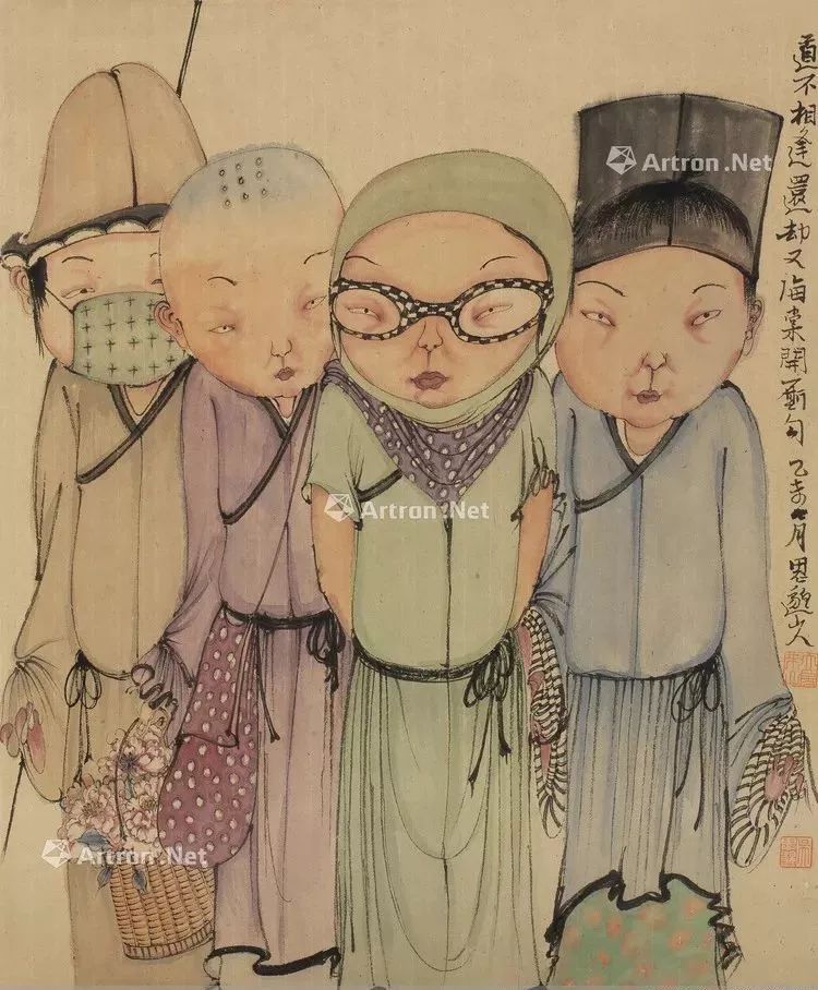 吴浩:以“现代春宫图”著称,通过沉静的绘画体会内心的单纯与纯粹