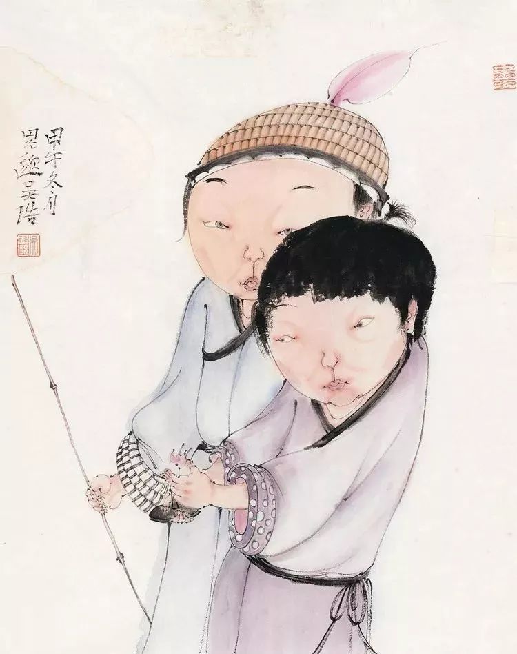 吴浩:以“现代春宫图”著称,通过沉静的绘画体会内心的单纯与纯粹