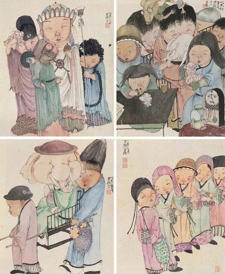 吴浩:以“现代春宫图”著称,通过沉静的绘画体会内心的单纯与纯粹