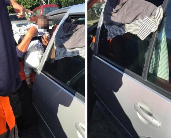 爸妈去殡仪馆婴儿独留车内30分钟