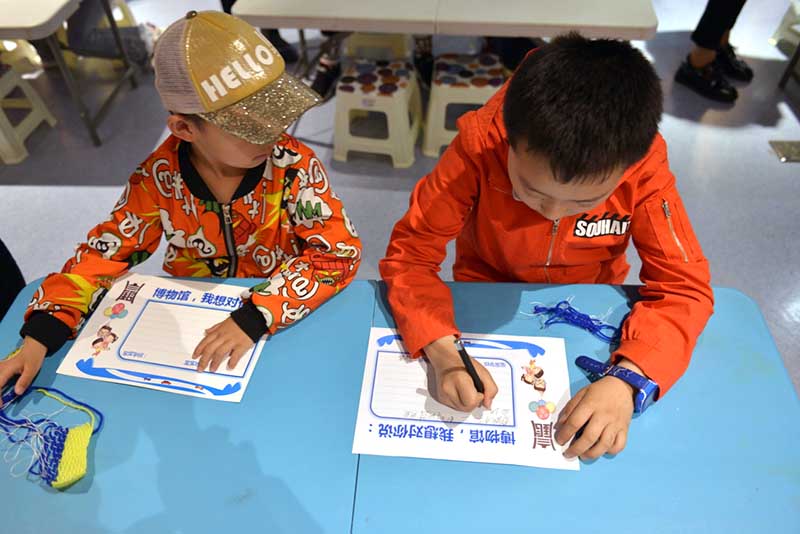 札札弄机杼 甘肃白银市博物馆举办未成年人研学之旅