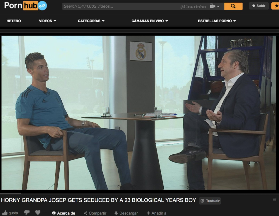 C罗又被成人网站紧盯:23岁可口身体迷死色情老爷爷