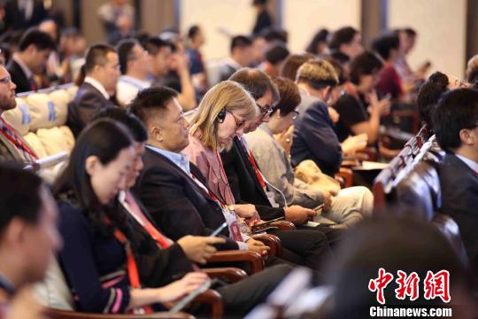 2600余位海内外各界人士与会。 胡耀杰 摄 2600余位海内外各界人士与会。 胡耀杰 摄