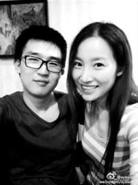 杨冰阳和老公的合照 /杨冰阳