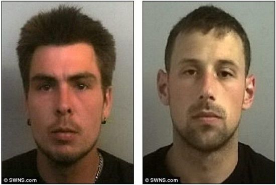 左:凶手Lee James;右:受害者Bijan Ebrahimi