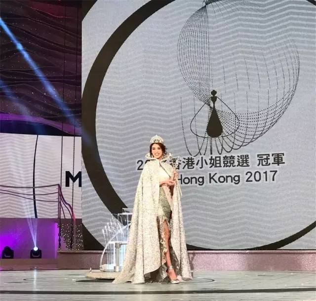 2017港姐冠军是个龅牙妹,大嘴塞得进后冠,真心怀念蔡少芬袁咏仪胡
