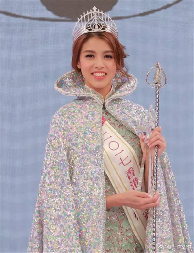 2017港姐冠军是个龅牙妹,大嘴塞得进后冠,真心怀念蔡少芬袁咏仪胡