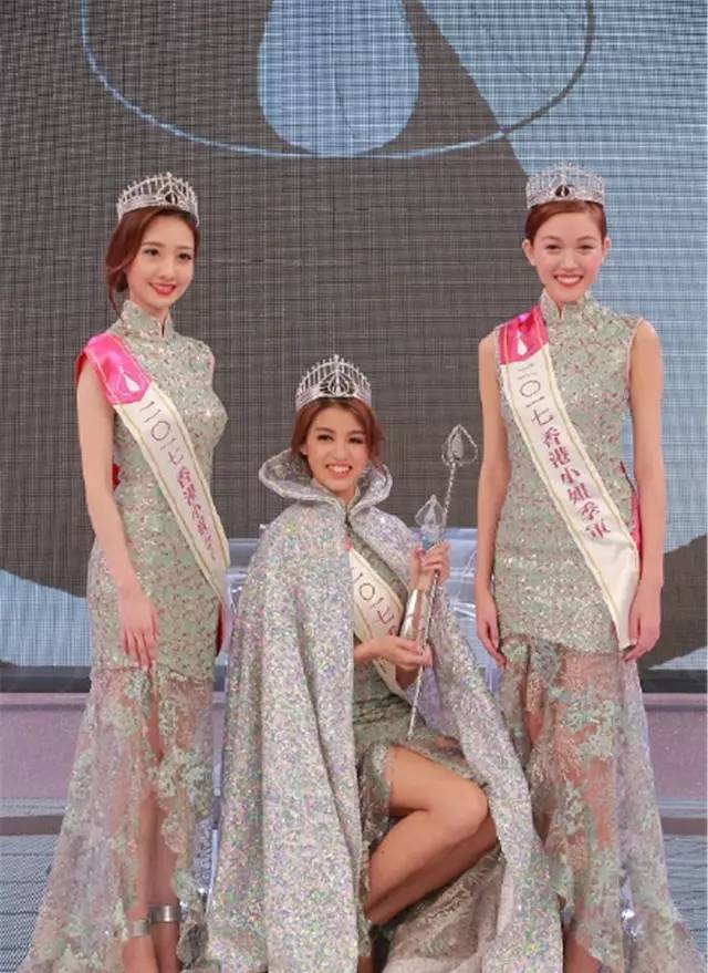 2017港姐冠军是个龅牙妹,大嘴塞得进后冠,真心怀念蔡少芬袁咏仪胡