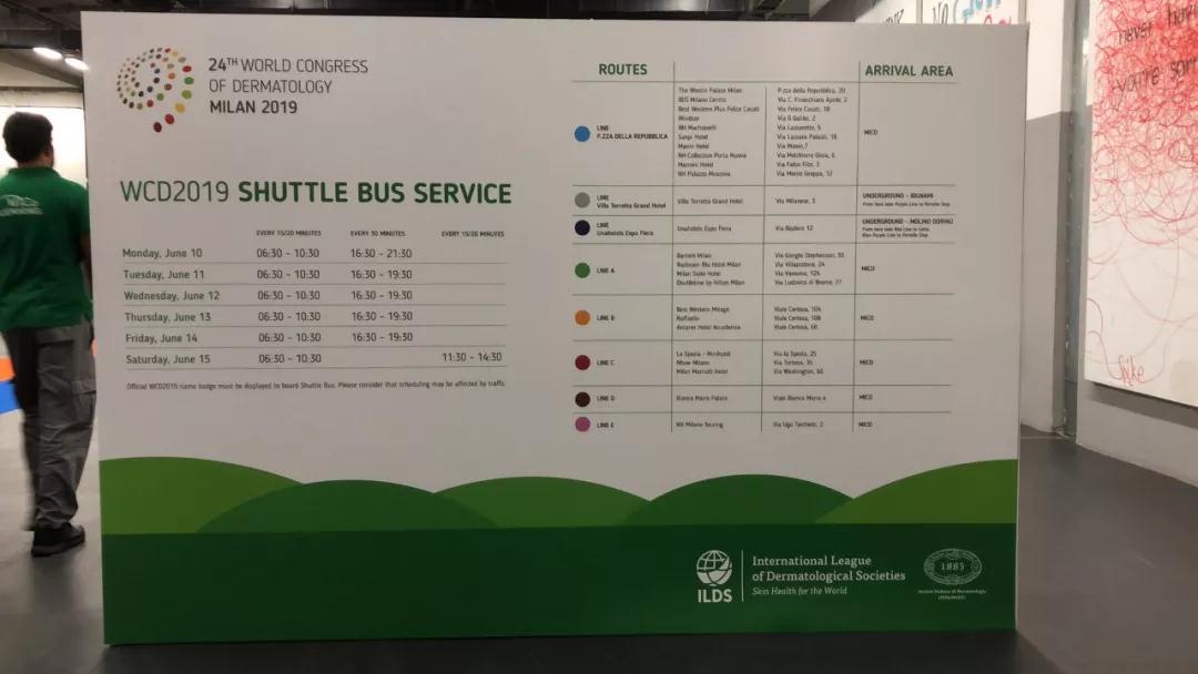 2019年第24届世界皮肤病学大会在意大利召开,广州新世纪医院刘斌出席参加